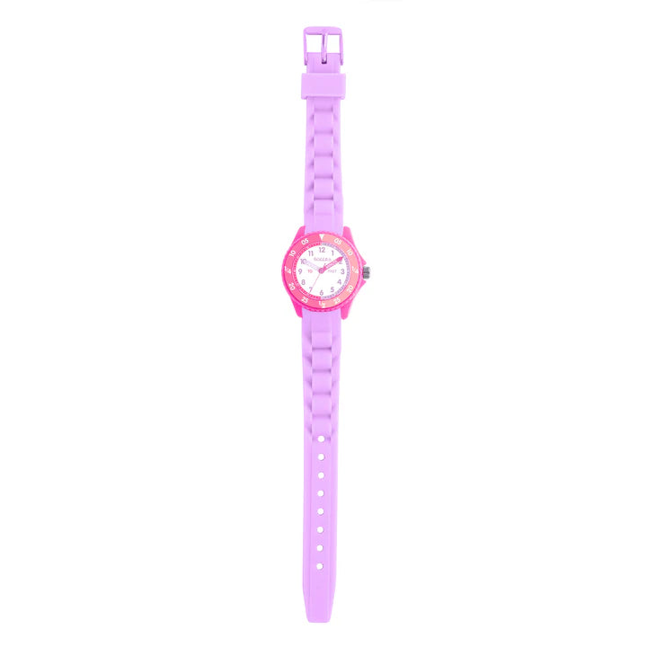 Tikkers Time Teacher Lilac & Pink Silicone Watch ATK1087 - Shop Authentic PERTIKWAT(s) from Maybrands - for as low as ₦17500! 