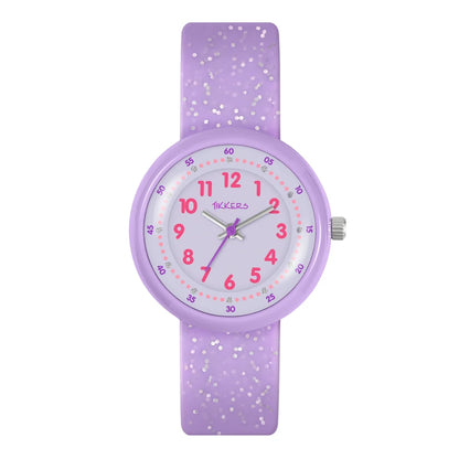 Tikkers Purple Glitter Strap Watch ATK1102 - Shop Authentic PERTIKWAT(s) from Maybrands - for as low as ₦21500! 