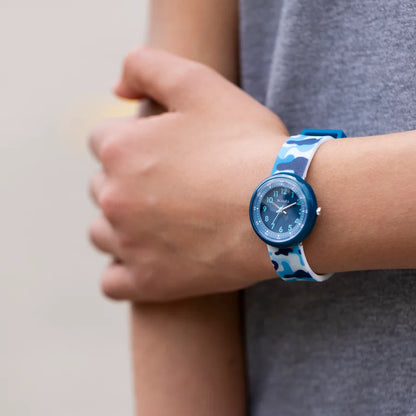 Tikkers Time Teacher Blue Camo Strap Watch ATK1104 - Shop Authentic PERTIKWAT(s) from Maybrands - for as low as ₦21500! 