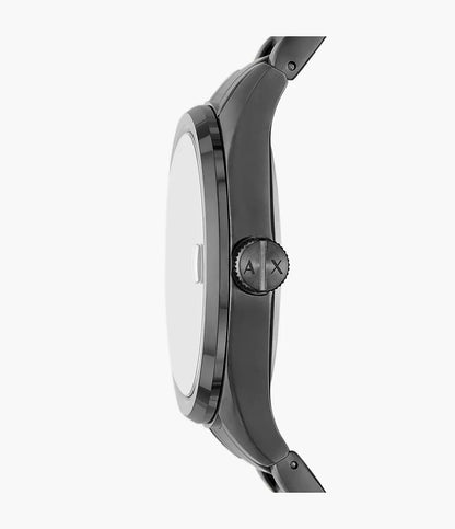 Armani Exchange Three-Hand Date Gunmetal Stainless Steel Watch AX1421 - Shop Authentic Watches(s) from Maybrands - for as low as ₦417500! 