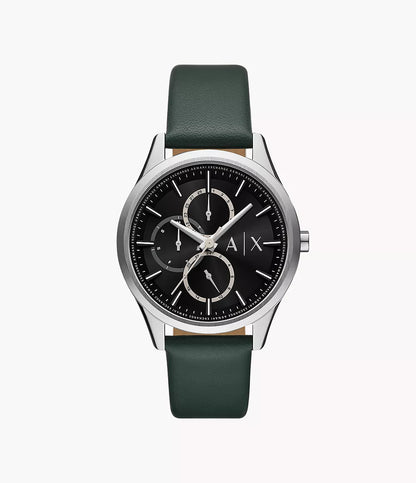 Armani Exchange Multifunction Green Leather Watch AX1883 - Shop Authentic Watches(s) from Maybrands - for as low as ₦327500! 