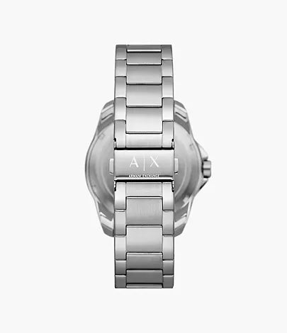 AX1955-Armani Exchange Three-Hand Date Stainless Steel Watch for Men - Shop Authentic watches(s) from Maybrands - for as low as ₦346500! 