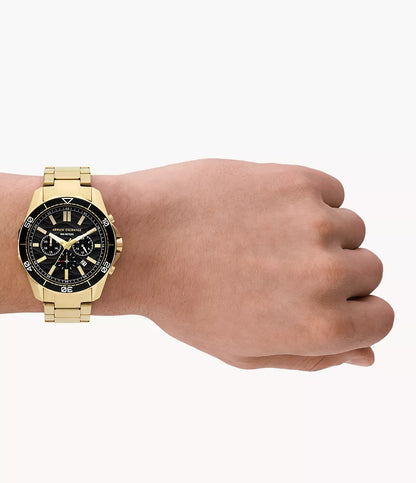 Armani Exchange Chronograph Gold-Tone Stainless Steel Watch AX1958 - Shop Authentic Watches(s) from Maybrands - for as low as ₦510500! 