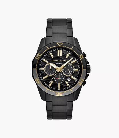 Armani Exchange Chronograph Black Stainless Steel Watch AX1963 - Shop Authentic Watches(s) from Maybrands - for as low as ₦510500! 