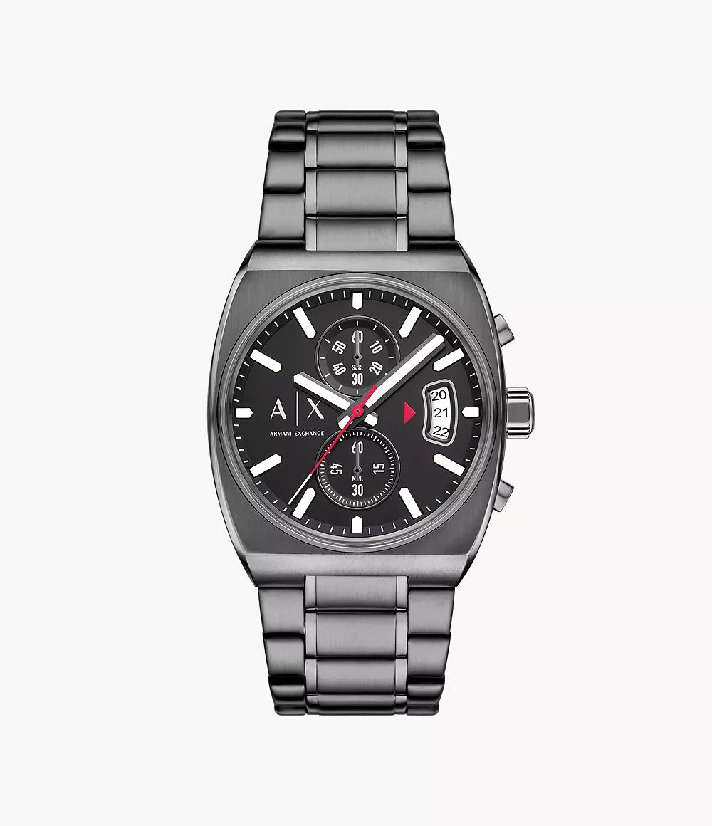 Armani Exchange Chronograph Gunmetal Stainless Steel Watch AX2823 - Shop Authentic AEXMENWAT(s) from Maybrands - for as low as ₦395500! 