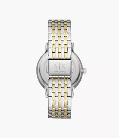 AX5595-Armani Exchange Three-Hand Two-Tone Stainless Steel Watch for Men - Shop Authentic watches(s) from Maybrands - for as low as ₦249000! 