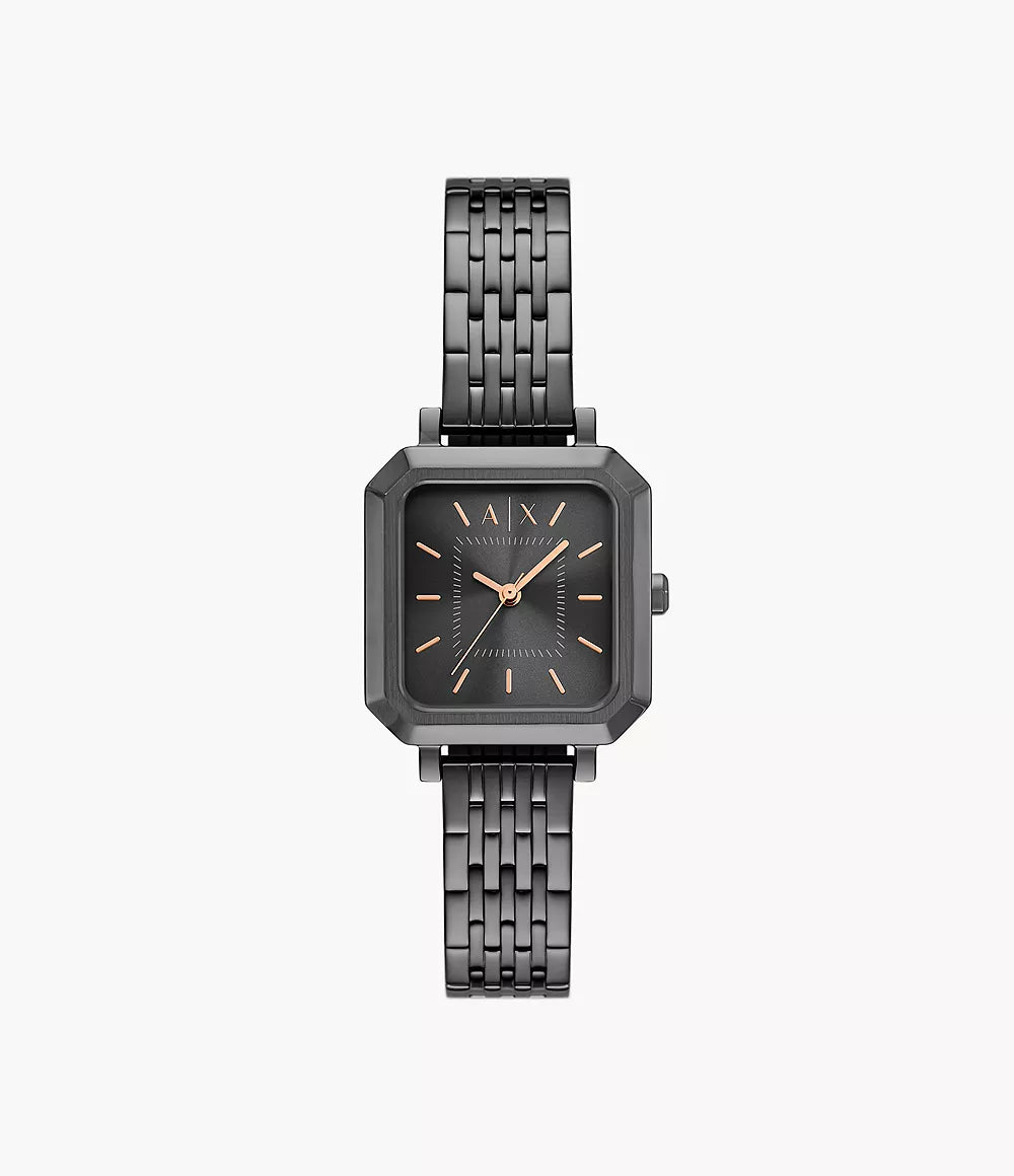 Armani Exchange Three-Hand Gunmetal Stainless Steel Watch AX5732 - Shop Authentic AEXWOMWAT(s) from Maybrands - for as low as ₦292500! 