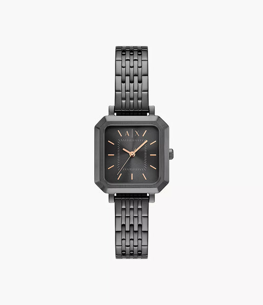 Armani Exchange Three-Hand Gunmetal Stainless Steel Watch AX5732 - Shop Authentic AEXWOMWAT(s) from Maybrands - for as low as ₦292500! 