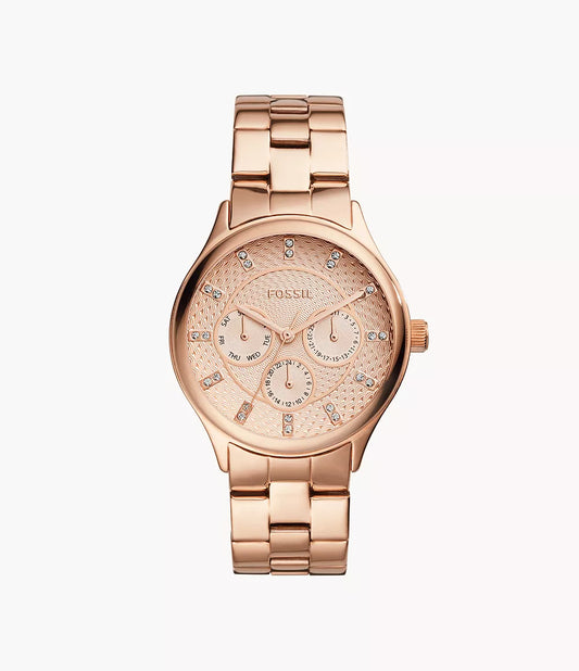 BQ1561 - Fossil Modern Sophisticate Multifunction Rose Gold-Tone Stainless Steel Watch - Shop Authentic watches(s) from Maybrands - for as low as ₦197000! 