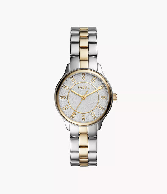 BQ1574 - Fossil Modern Sophisticate Three-Hand Two-Tone Stainless Steel Watch - Shop Authentic watches(s) from Maybrands - for as low as ₦159500! 
