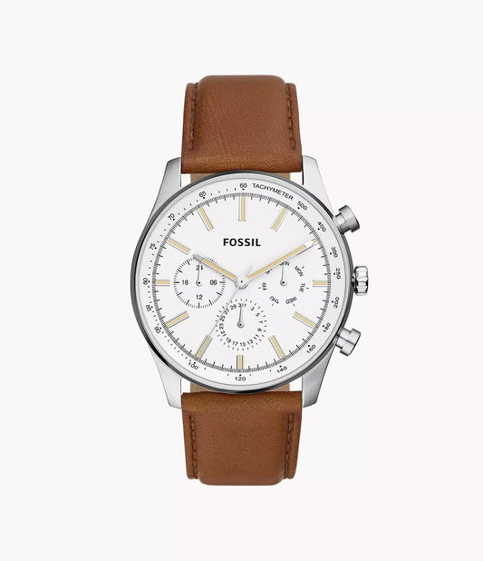 BQ2748 - Fossil Sullivan Multifunction Medium Brown Leather Watch - Shop Authentic watches(s) from Maybrands - for as low as ₦209000! 