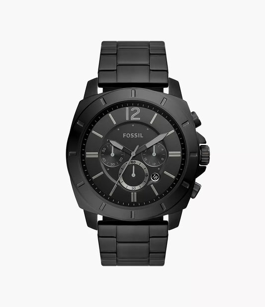 BQ2759 - Fossil Privateer Chronograph Black Stainless Steel Watch - Shop Authentic watches(s) from Maybrands - for as low as ₦380000! 