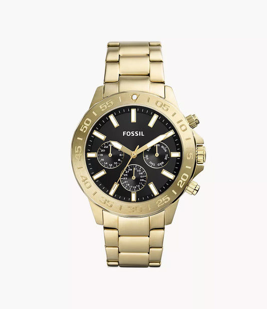 BQ2822 - Fossil Bannon Multifunction Gold-Tone Stainless Steel Watch - Shop Authentic watches(s) from Maybrands - for as low as ₦271000! 