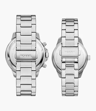 BQ2828SET - Fossil His and Hers Multifunction Stainless Steel Watch Box Set - Shop Authentic watch(s) from Maybrands - for as low as ₦575000! 