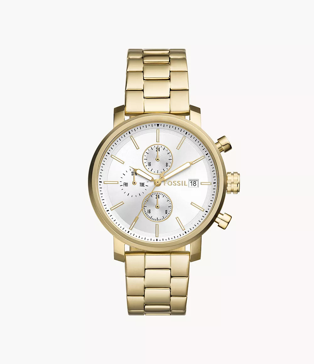 Rhett Multifunction Gold-Tone Stainless Steel Watch BQ2852 - Shop Authentic Watches(s) from Maybrands - for as low as ₦376500! 