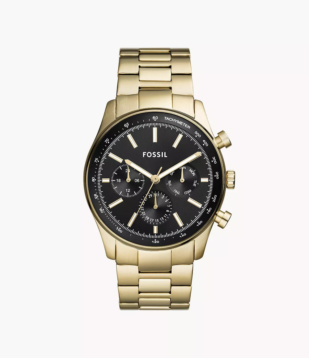 Sullivan Multifunction Gold-Tone Stainless Steel WatchBQ2855 - Shop Authentic Watches(s) from Maybrands - for as low as ₦376500! 