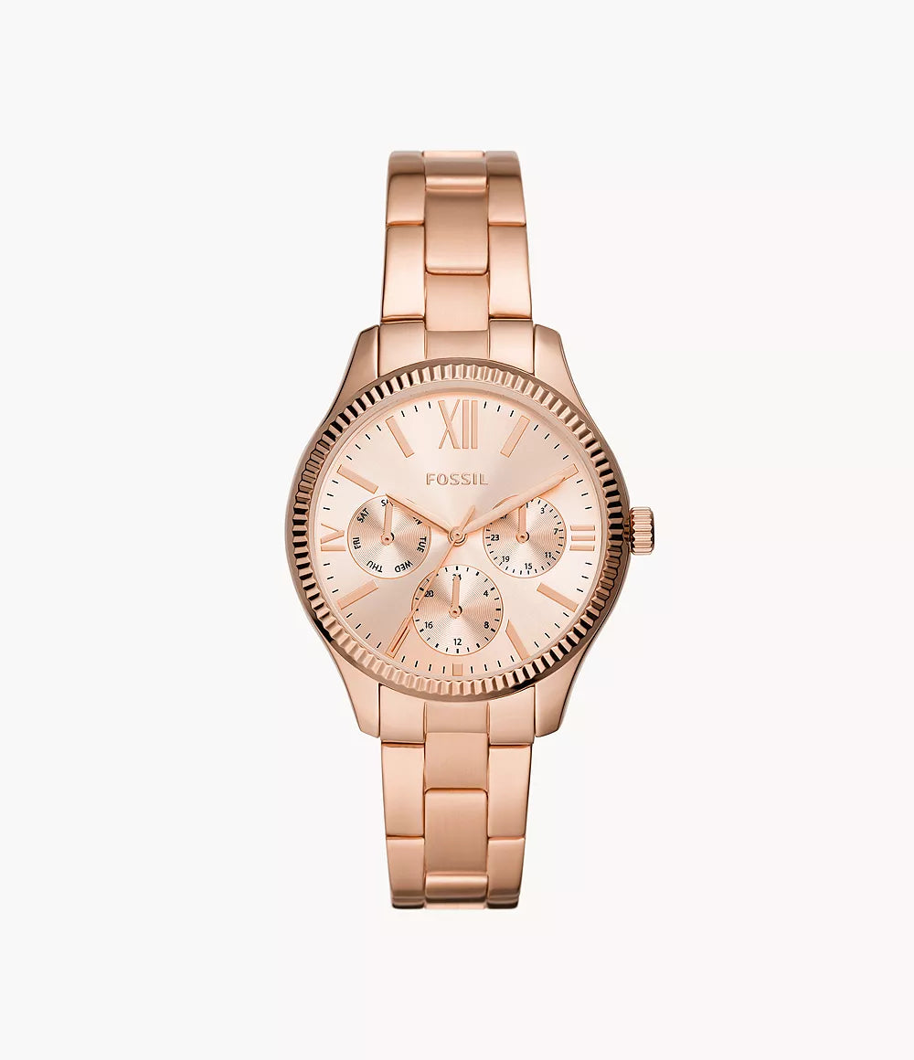 Rye Multifunction Rose Gold-Tone Stainless Steel Watch BQ3691 - Shop Authentic Watches(s) from Maybrands - for as low as ₦248000! 