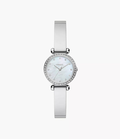 BQ3893 - Fossil Tillie Mini Three-Hand Stainless Steel Watch - Shop Authentic watches(s) from Maybrands - for as low as ₦197000! 