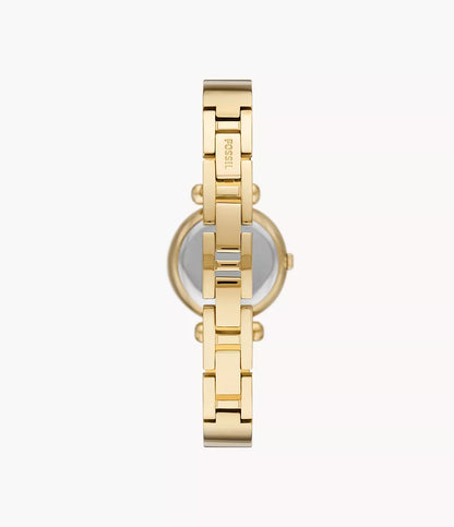 BQ3895 - Fossil Tillie Mini Three-Hand Gold-Tone Stainless Steel Watch - Shop Authentic watches(s) from Maybrands - for as low as ₦276000! 