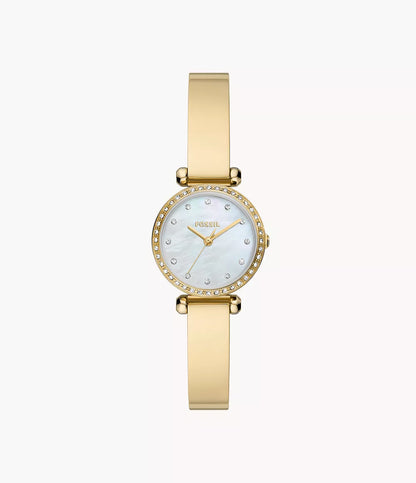 BQ3895 - Fossil Tillie Mini Three-Hand Gold-Tone Stainless Steel Watch - Shop Authentic watches(s) from Maybrands - for as low as ₦276000! 