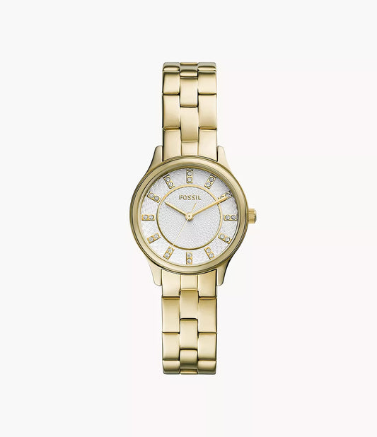 BQ3916 - Fossil Modern Sophisticate Three-Hand Gold-Tone Stainless Steel Watch - Shop Authentic watches(s) from Maybrands - for as low as ₦197000! 