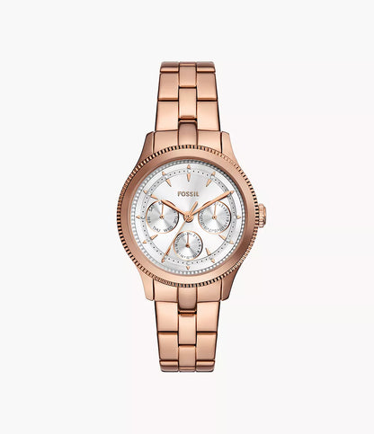 Brynn Multifunction Rose Gold-Tone Stainless Steel Watch BQ3993 - Shop Authentic Watches(s) from Maybrands - for as low as ₦356500! 