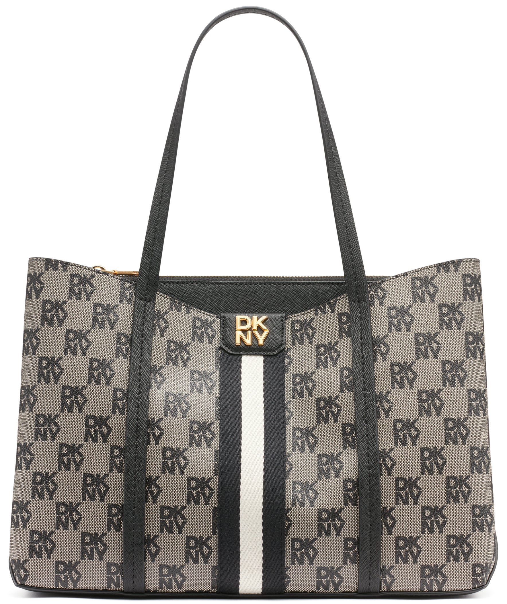 DKNY Nuri Tote bag saffiano cow leather black logo/black R53A6M10/XLB - Shop Authentic DKNFASBAG(s) from Maybrands - for as low as ₦499500! 