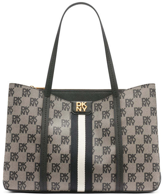 DKNY Nuri Tote bag saffiano cow leather black logo/black R53A6M10/XLB - Shop Authentic DKNFASBAG(s) from Maybrands - for as low as ₦499500! 