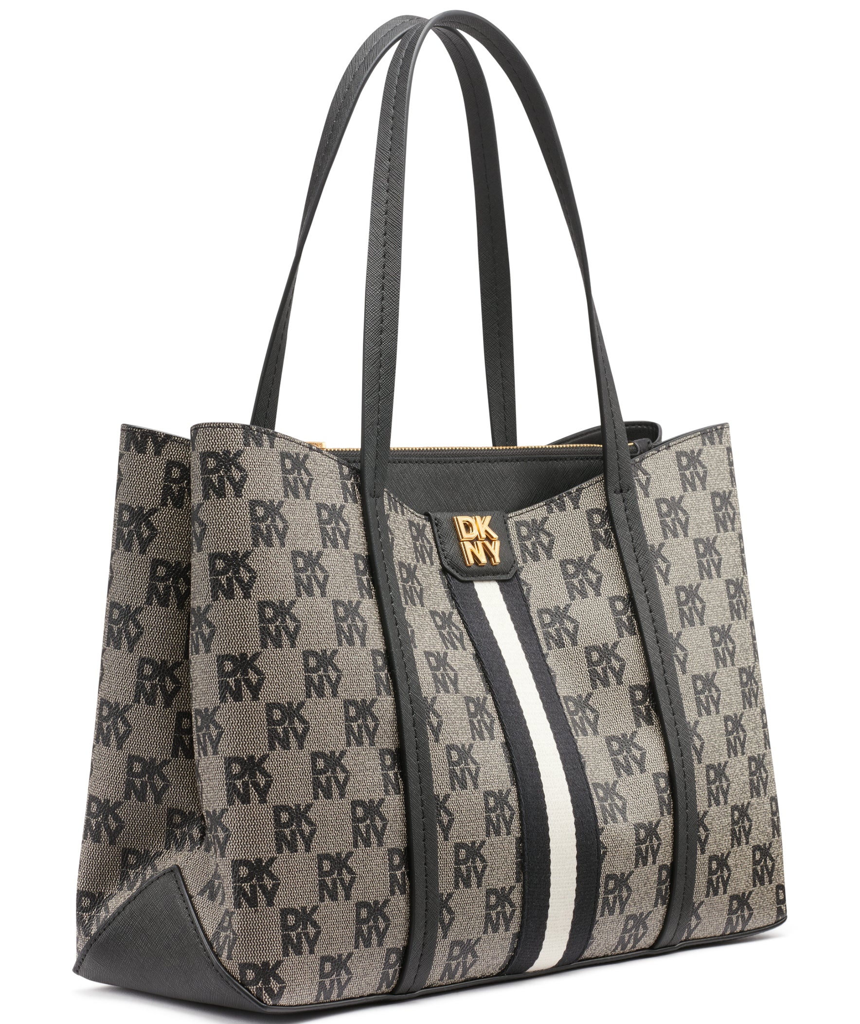 DKNY Nuri Tote bag saffiano cow leather black logo/black R53A6M10/XLB - Shop Authentic DKNFASBAG(s) from Maybrands - for as low as ₦499500! 