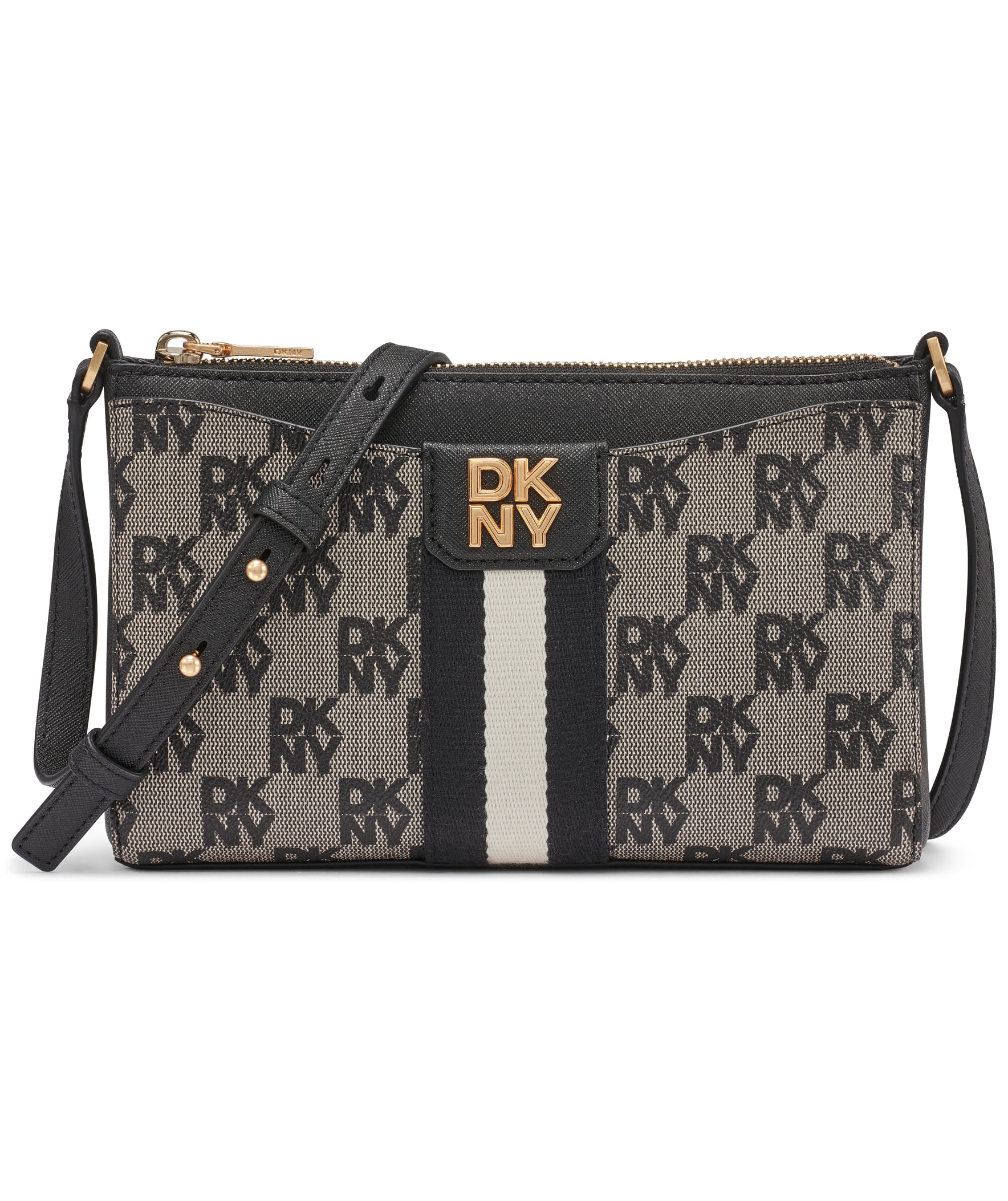 DKNY Nuri Logo Zip Through Crossbody for Women R53E6M12/XLB - Shop Authentic DKNFASBAG(s) from Maybrands - for as low as ₦320500! 