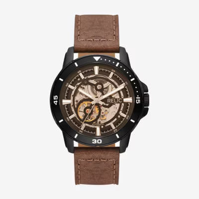 Relic Men's Automatic Watch with Mechanical Movement and Skeleton Dial ZR12663 - Shop Authentic RELMENWAT(s) from Maybrands - for as low as ₦278000! 