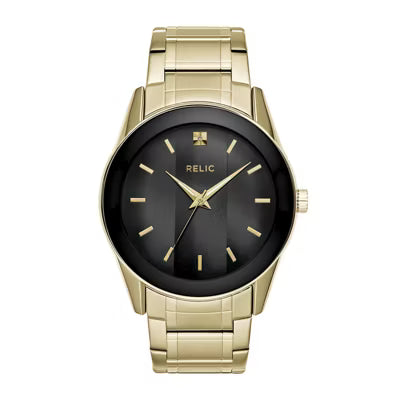 Relic By Fossil Mens Gold Tone Watch ZR77273 - Shop Authentic RELMENWAT(s) from Maybrands - for as low as ₦195500! 