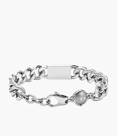 DX1371040 - Diesel Stainless Steel Logo Chain Bracelet For Men - Shop Authentic bracelets(s) from Maybrands - for as low as ₦148000! 