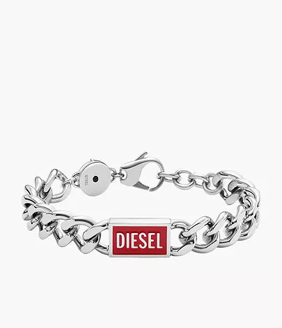 DX1371040 - Diesel Stainless Steel Logo Chain Bracelet For Men - Shop Authentic bracelets(s) from Maybrands - for as low as ₦148000! 