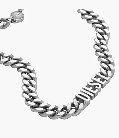 DX1388040 - Diesel Stainless Steel Choker Necklace - Shop Authentic necklace(s) from Maybrands - for as low as ₦165000! 