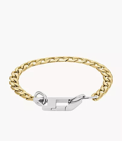 DX1437931 - Diesel D Logo Two-Tone Stainless Steel Chain Bracelet - Shop Authentic bracelets(s) from Maybrands - for as low as ₦117500! 