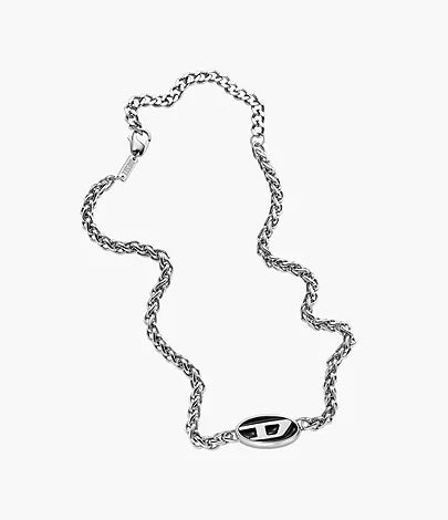 DX1470040-Diesel Stainless Steel Chain Unisex Necklace - Shop Authentic necklaces(s) from Maybrands - for as low as ₦204000! 