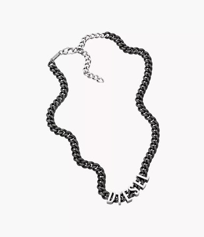 Diesel Two-Tone Stainless Steel Chain Necklace DX1487060 - Shop Authentic necklaces(s) from Maybrands - for as low as ₦285000! 