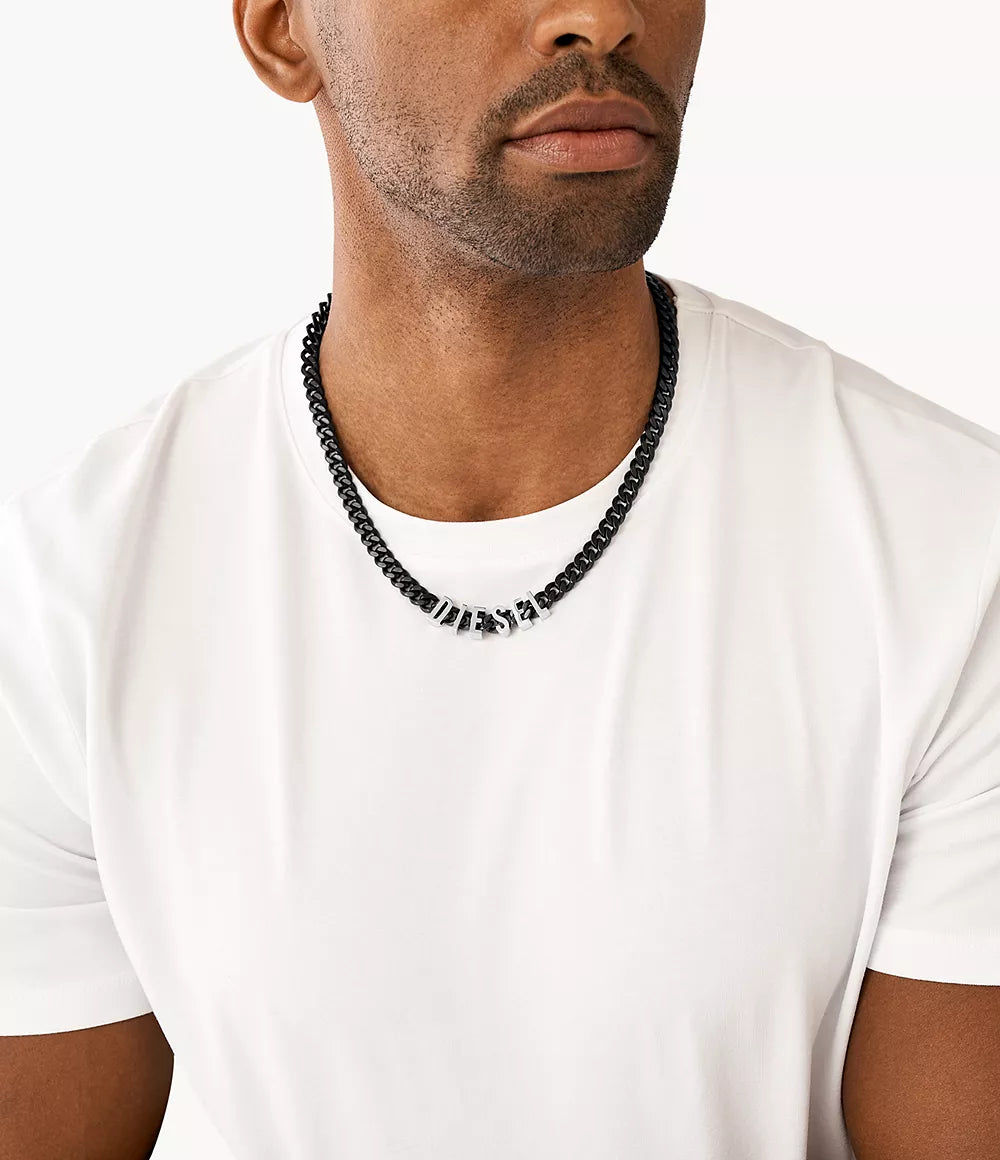 Diesel Two-Tone Stainless Steel Chain Necklace DX1487060 - Shop Authentic necklaces(s) from Maybrands - for as low as ₦285000! 