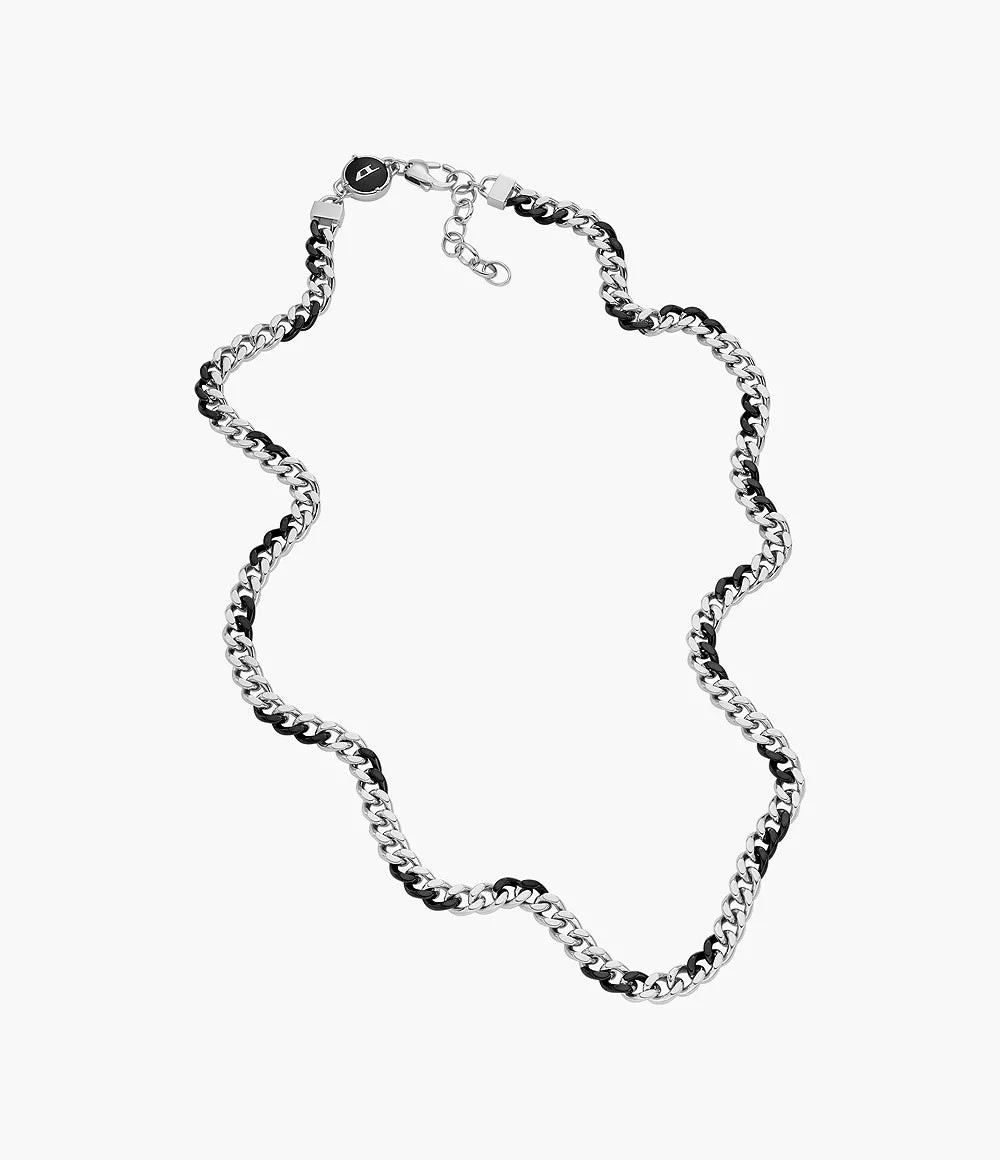 Diesel Unisex Two-Tone Stainless Steel Chain Necklace DX1499931 - Shop Authentic necklaces(s) from Maybrands - for as low as ₦227500! 