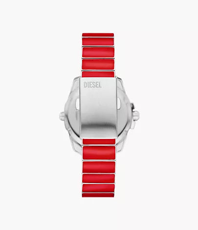 DZ2192-Diesel Baby Chief Digital Red Lacquer and Stainless Steel Watch for Men - Shop Authentic watches(s) from Maybrands - for as low as ₦274000! 