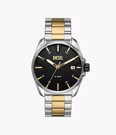 DZ2196-Diesel MS9 Three-Hand Date Two-Tone Stainless Steel Watch for Men - Shop Authentic watches(s) from Maybrands - for as low as ₦362000! 