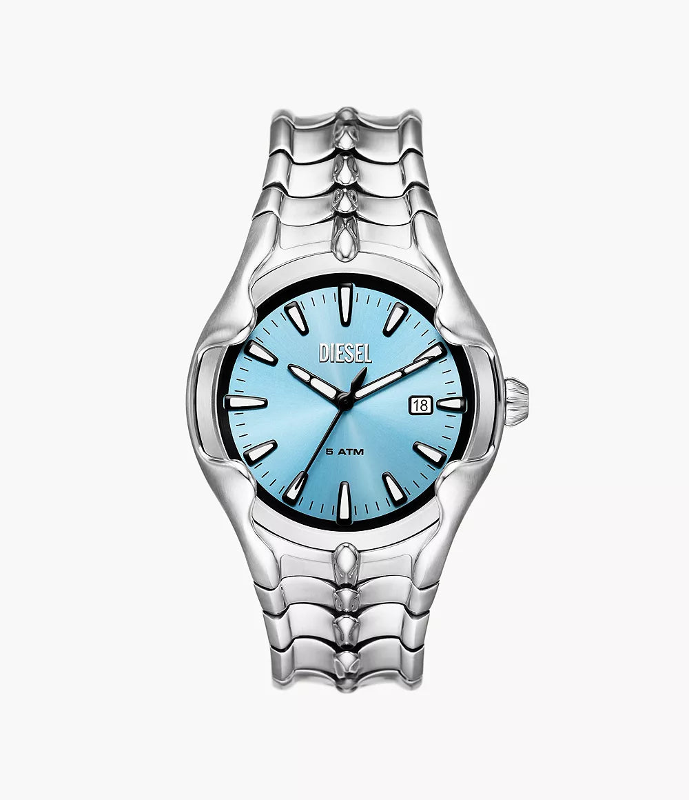 Diesel Vert Three-Hand Date Stainless Steel Watch DZ2200 - Shop Authentic Watches(s) from Maybrands - for as low as ₦761000! 