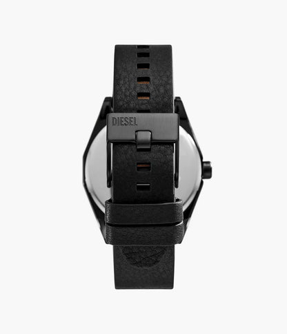 Diesel Scraper Three-Hand Black Leather Watch and Bracelet Set DZ2210SET - Shop Authentic Watches(s) from Maybrands - for as low as ₦456000! 