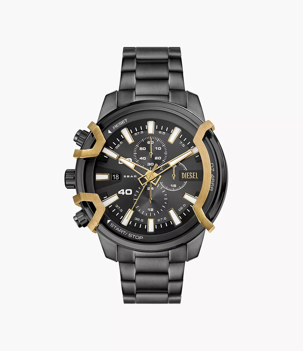 Diesel Griffed Chronograph Two-Tone Stainless Steel Watch DZ4668 - Shop Authentic Watches(s) from Maybrands - for as low as ₦537000! 