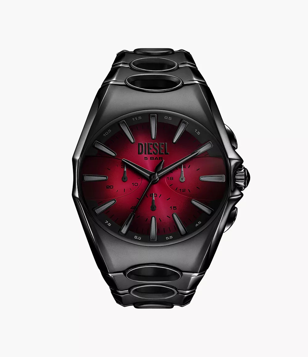 Diesel D-Curve Chronograph Black Stainless Steel Watch DZ4696 - Shop Authentic DIEMENWAT(s) from Maybrands - for as low as ₦525000! 