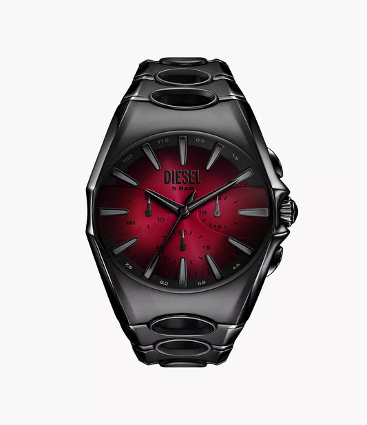 Diesel D-Curve Chronograph Black Stainless Steel Watch DZ4696 - Shop Authentic DIEMENWAT(s) from Maybrands - for as low as ₦525000! 