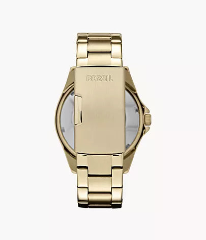 ES3203 - Fossil Riley Multifunction Gold-Tone Stainless Steel Watch - Shop Authentic watch(s) from Maybrands - for as low as ₦267500! 