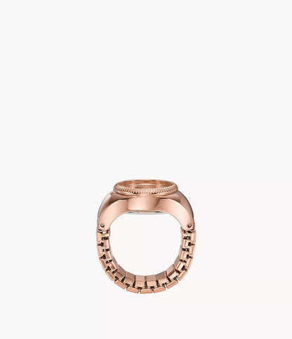 Fossil Watch Ring Two-Hand Rose Gold-Tone Stainless Steel ES5247 - Shop Authentic rings(s) from Maybrands - for as low as ₦257000! 