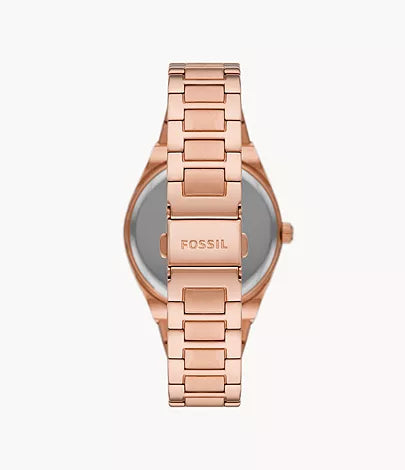 ES5258-Fossil Scarlette Three-Hand Date Rose Gold-Tone Stainless Steel Watch for Women - Shop Authentic watches(s) from Maybrands - for as low as ₦361500! 